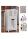 Baig Laundry Basket With Universal Wheels Hollow-Out Two-Way Rotating Laundry Basket, Plastic Extra Large Pulley, Household Storage Basket