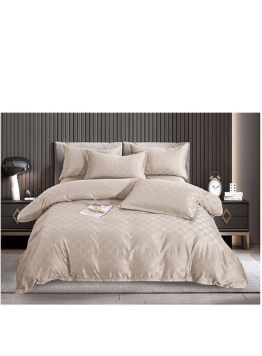 Baig 6-Piece King Silk Bedding Set - Includes Duvet Cover, Sheets &amp; Pillowcases