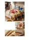 Baig Winter Thickened Raschel Blanket Double Layer Blanket Wedding Blanket Outdoor Camping Travel Polyester Double Layer Solid Mink Super King Size Blanket 200*230cm - Multicolor
