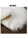 Baig 3Pcs Set, 1Pc Couch Carpet 180*60cm, 1Pc Half Couch Carpet 90*60cm, 1Pc Pillow With Filling 45*45cm, Soft Faux Fluffy Rugs Artificial Sheepskin Long Hair Carpet Floor Wool Fluffy Mat, Non Slip