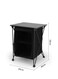 Baig Outdoor Multi-Functional Storage Cabinet, Camping Aluminum Alloy Folding Table, Picnic Kitchen Storage Box