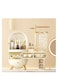 Generic Dressing Table Cosmetics Storage Box Jewelry Dustproof Drawer Home Skincare Storage Box With Mirror Multifunctional Storage
