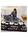 Generic Lazy Person Quilt With Sleeves Children's Kick Resistant Quilt Winter Single Person Wearable Multifunctional Sofa Pillow Quilt