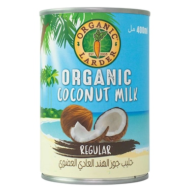 Organic Larder Regular Coconut Milk, 400ml