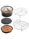 Air Fryer Accessories Accessories Baking Basket Pizza Plate Grill Rack Pot Mat