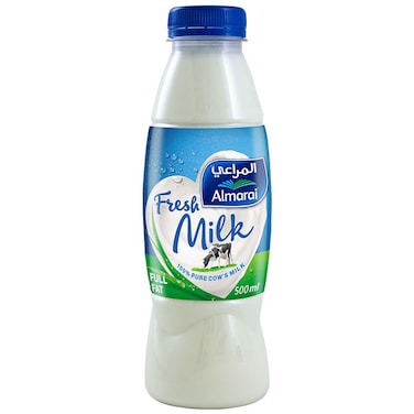 المراعي حليب طازج كامل الدسم 500 ملل