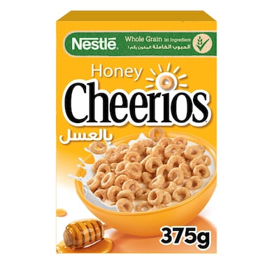Nestle Honey Cheerios Breakfast Cereal, 375g