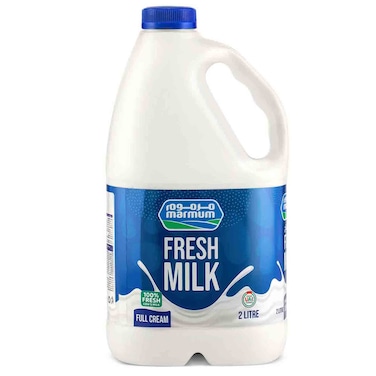 Marmum Fresh Cow Milk Full Cream 100 Percent Fresh, 2L