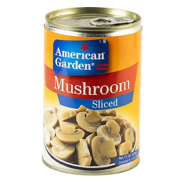 American Garden Sliced Mushroom, 425g