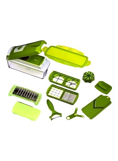 Fruit And Vegetable Shredder Set Green/White