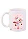 Hello Kitty Printed Coffee Mug White/Pink/Brown 11ounce