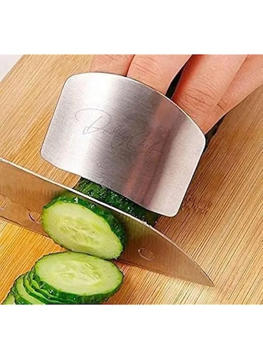 TecheiTulip Finger Guards for Cutting Stainless Steel Finger Protector Kitchen gadget Tool Chef Knife Cutting Finger Guard Knife for Food Chopping slicing dicing chop Cutting shields Avoid Hurting