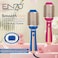 PrecisionWare Enzo EN-6216 Professional 2-In-1 Hair Straightener &amp; Hot Air Brush, Ionic Hair Dryer &amp; Styling Brush For Salon-Quality Results At Home - Intl Version - Pink