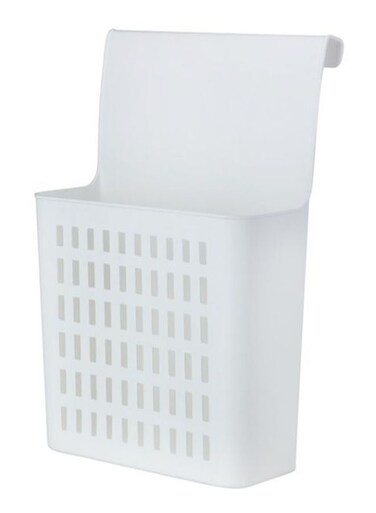 Shuttle Hangable Organizer Basket White 24centimeter