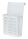 Shuttle Hangable Organizer Basket White 24centimeter