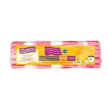 Enviro Care Sufra Disposable Table Cover Brown 100x100cm