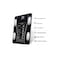 Smart Bluetooth Body Fat &amp; Weight Scale &ndash; 180kg, LED Display, 4 Sensors, Multi Health Tracking