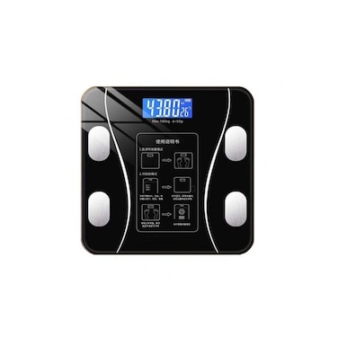 Smart Bluetooth Body Fat &amp; Weight Scale &ndash; 180kg, LED Display, 4 Sensors, Multi Health Tracking