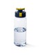 Water Bottle, BPA Free Non-Toxic, Plastic Homemade Juice Bottle, Cold Drinks 840ml Yellow