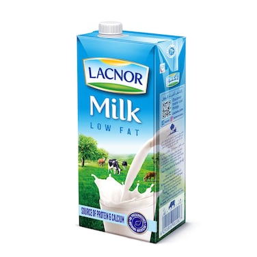 Lacnor UHT Half Cream Milk, 1L
