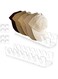 CANIPHA 2Pcs Acrylic Hat Organizer for Baseball Caps, Hat Stand Hat Organizer Shelf with Rubber Feet, Hat Display Stand Hat Holder for 7 Baseball Caps, Clear Hat Rack Stand for Bedroom Closet Dresser