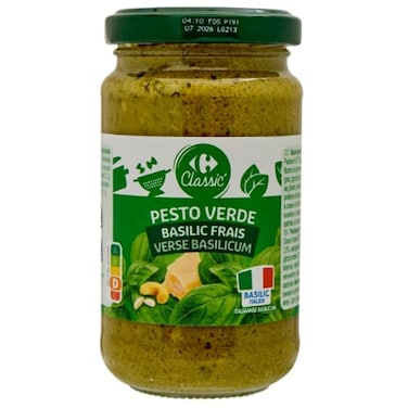 Carrefour Green Pesto Sauce, 190g