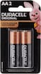 DURACELL AA 2 BATTERIES DURACELL 1.5V ALKALINE