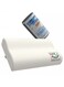 Wave White Memory Foam Pillow Ergonomic Cervical Neck Pillow for Side and Back Sleepers Orthopedic Contour Pillow for Neck and Shoulder Pain Relief