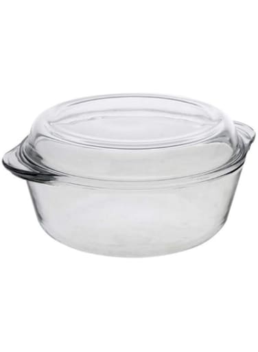 Pasabahce 1017138 BORCAM CASSEROLE W/LID 2100cc
