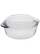 Pasabahce 1017138 BORCAM CASSEROLE W/LID 2100cc