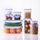 LocknLock 2.6L Rectangular Airtight Food Container with Divider - BPA-Free, Microwave, Freezer, and Dishwasher Safe
