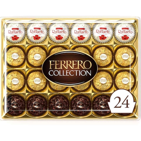 فيريرو كوليكشن أسورتمنت أوف  البرالين شوكولاته  24 قطعة 275 غرام