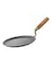 Iron Roti Tawa With Wooden Handle Black 12inch