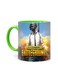 Styles PUBG FANS DESIGN Printed Mug White/Green
