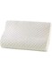 Patterned Pillow Memory Foam white 30x50cm