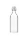 with Stopper, Clear Glass, 1 L
