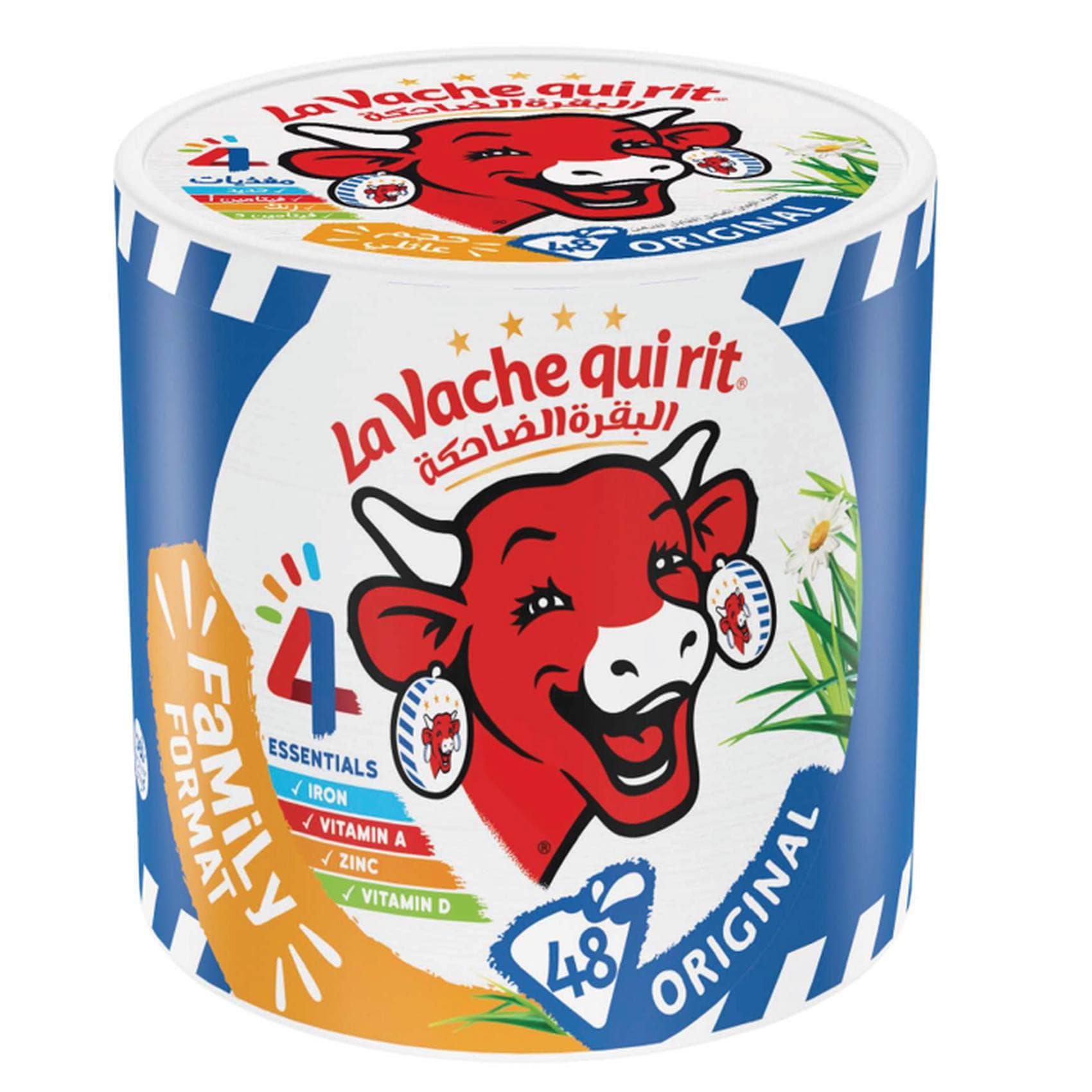 Buy La Vache qui rit Original Cheese Triangles, 48 Portions, 720g ...
