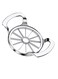 Apple Slicer Upgraded Version 12-Blade Extra Large Apple Corer, Stainless Steel Ultra-Sharp Apple Cutter, Pitter, Divider for Up to 4 Inches Apple