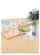 Tea Cups and Saucers Set of 6, Glass Coffee Mugs, Teacups for Espresso, Cappuccino Latte Tea , Clear Classic Design 85ml
