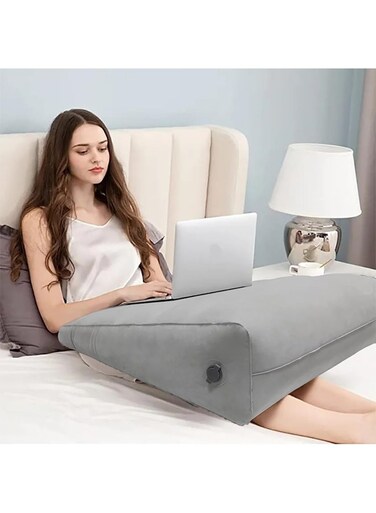 Inflatable Orthopedic Pillow, Leg Lift Pillow, Triangular Portable Cushion, Comfort Leg Pillow For Sleep Rest, Improved Pain Relief, Foot And Ankle Injury And Recovery Wedge