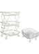 Genr 4 Movable Wheels, Kitchen Storage Shelf for Fruit and Vegetable Floor-Standing (3)