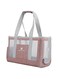 Allmart Pet Travel Carriers for Cats and Dogs Rabbits Hamster, Soft Sided Portable Cats Bags, Small Dog Carrier (pink)