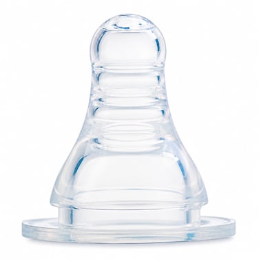 Pigeon S-Type Nipple Large Round Hole Teat, Size L, 1 PC