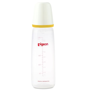 Pigeon Slim Neck Nursing Bottle with Protective Cap, 240ml