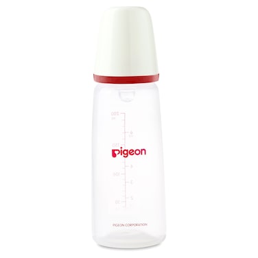 Pigeon Slim Neck Nursing Bottle with Protective Cap, 200ml