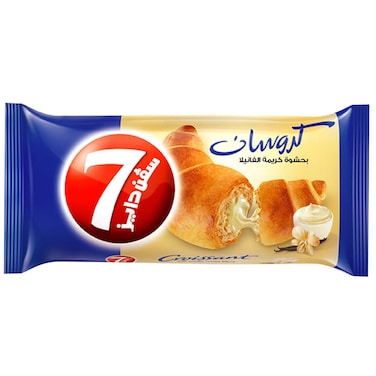 7Days Croissant with Vanilla Cream Filling, 55g