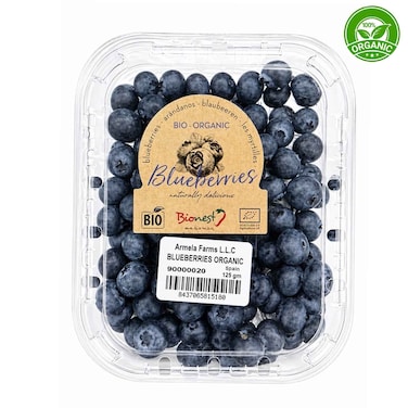 Blueberries Organic 125g