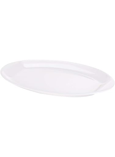Servewell 13 inch Horeca Urmi Serving Platter,White