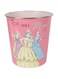Disney - Princess Compact Waste Basket - Pink