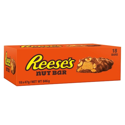 Reese&#39;s Peanut Butter &amp; Chocolate Nut Bar 47g